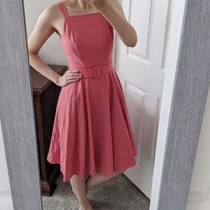 GAL MEETS GLAM Pink Ruth Dress 0